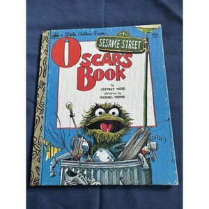 A Little‎ Golden Book "Sesame Street Oscars Book" 1978 7th printing